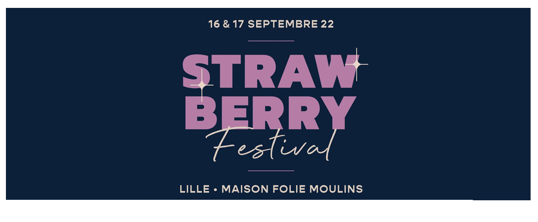 Strawberry Fest, évènement de musique alternative, au mois de septembre à Lille en France.