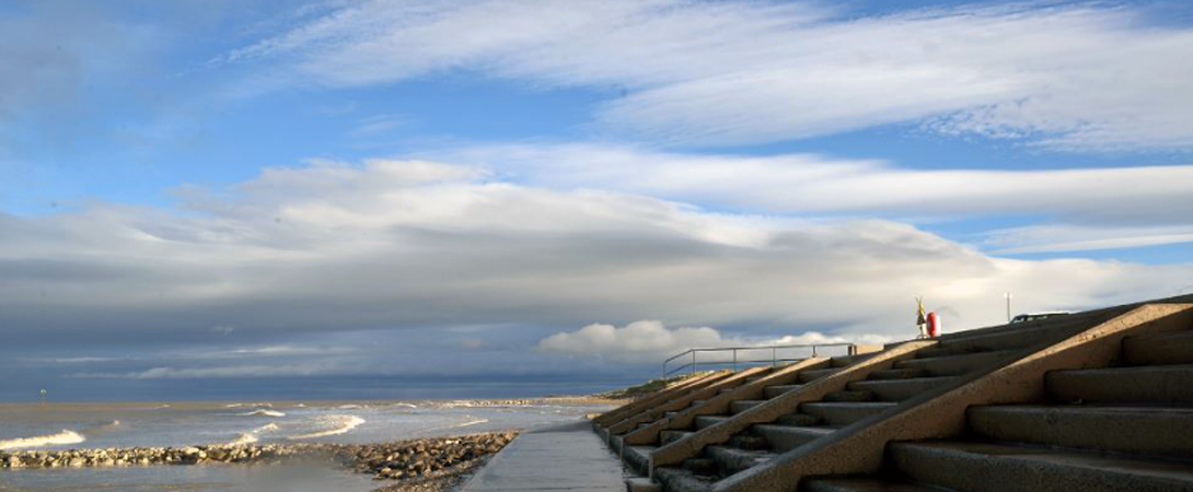 Prestatyn, charmant village balnéaire dans le Denbighshire au Royaume-Uni.