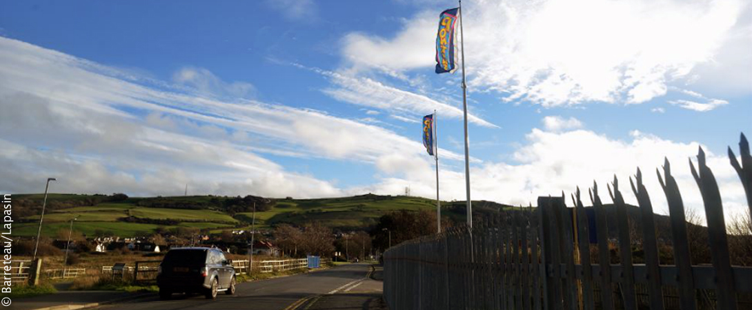 Prestatyn, charmant village balnéaire dans le Denbighshire au Royaume-Uni.