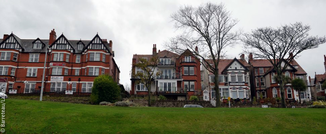 Prestatyn, charmant village balnéaire dans le Denbighshire au Royaume-Uni.