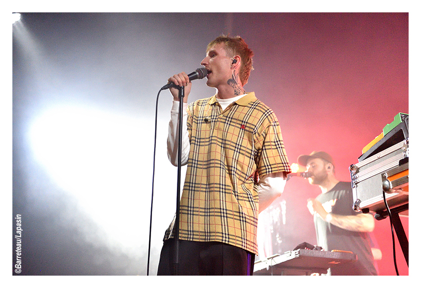 ADULT DVD le 1er août 2025 pendant l'Absolutely Free Festival à Genk en Belgique.