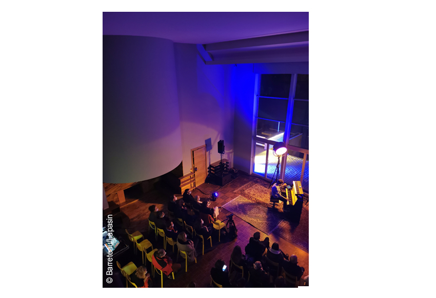 Alban CLAUDIN en concert le 28 janvier 2022 à la Villa Cavrois à Croix |F| dans le cadre du We Loft Music.