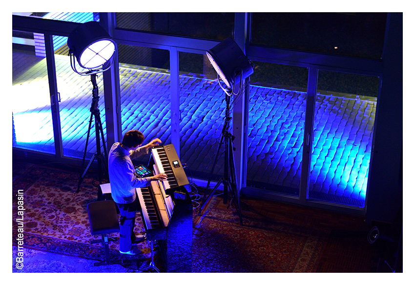 Alban CLAUDIN en concert le 28 janvier 2022 à la Villa Cavrois à Croix |F| dans le cadre du We Loft Music.