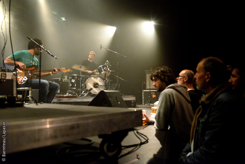 Beak> en concert le 28 avril 2017 au Pzzle Festival à Lille en France.