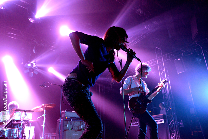 Blonde Redhead le 03.03.2017 en concert à l'Epicerie Moderne à Feyzin près de Lyon |F|.