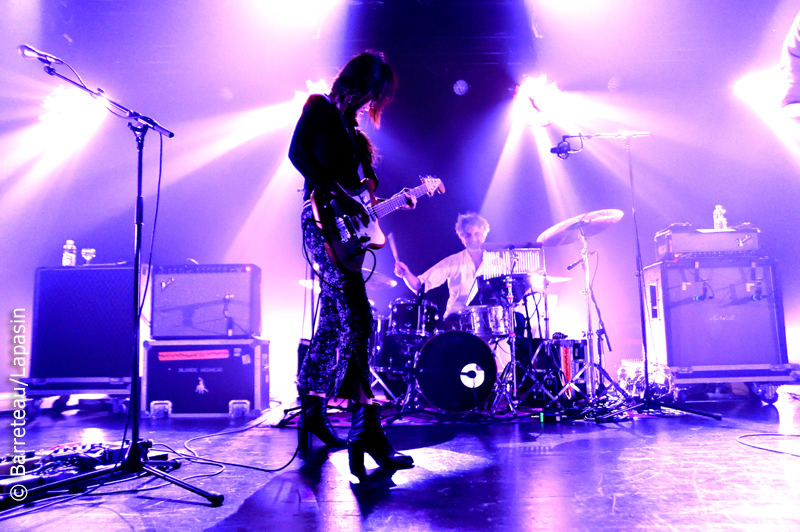 Blonde Redhead le 03.03.2017 en concert à l'Epicerie Moderne à Feyzin près de Lyon |F|.