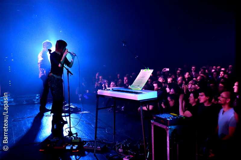 Blonde Redhead le 03.03.2017 en concert à l'Epicerie Moderne à Feyzin près de Lyon |F|.