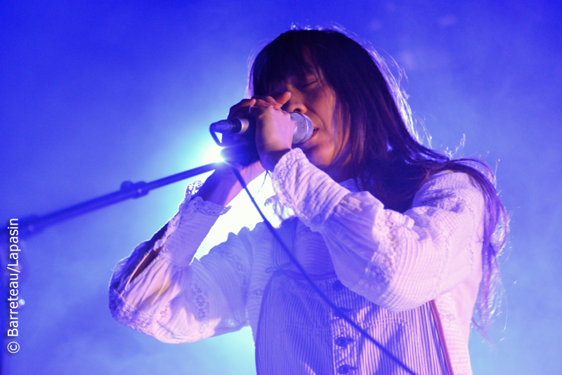 Blonde Redhead en concert le 10/03/2017 au Paradiso Noord Tolhuistuin à Amsterdam en Hollande.