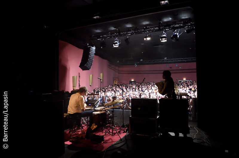 Blonde Redhead en concert le 17/03/2017 au Columbia Theater à Berlin en Allemagne.