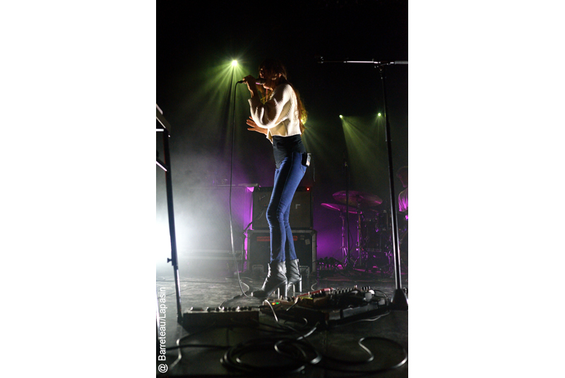 Blonde Redhead en concert le 17/03/2017 au Columbia Theater à Berlin en Allemagne.