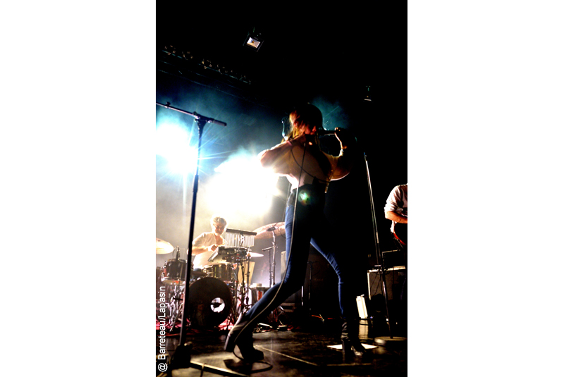 Blonde Redhead en concert le 17/03/2017 au Columbia Theater à Berlin en Allemagne.