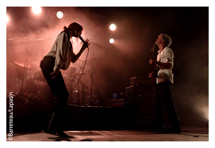 Les photos de BLONDE REDHEAD en concert le 20/08/2018 à l' Openlucht Theater Rivierenhof à Anvers/Antwerpen en Belgique.