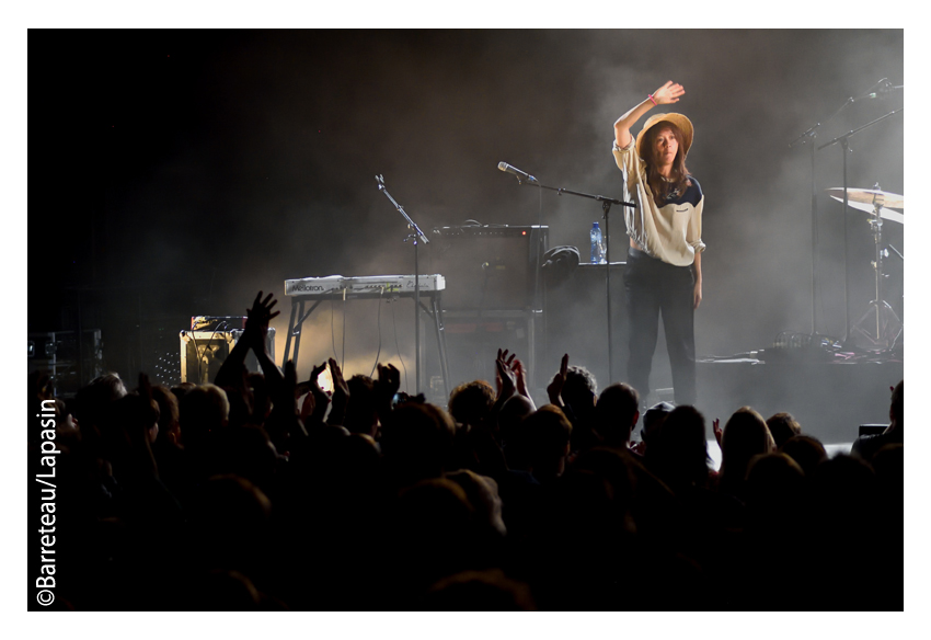 Les photos de BLONDE REDHEAD en concert le 20/08/2018 à l' Openlucht Theater Rivierenhof à Anvers/Antwerpen en Belgique.