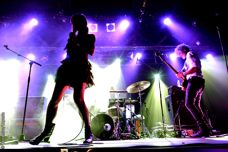 Blonde Redhead le 25/02/2017 au Razzmatazz à Barcelone en Espagne.