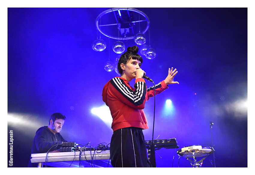 DAME AREA le 1er août 2025 pendant l'Absolutely Free Festival à Genk en Belgique.