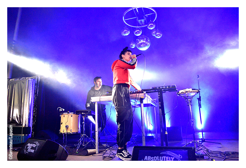 DAME AREA le 1er août 2025 pendant l'Absolutely Free Festival à Genk en Belgique.