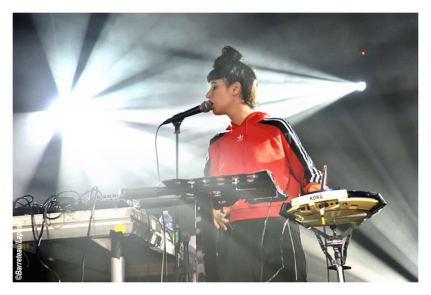 DAME AREA le 1er août 2025 pendant l'Absolutely Free Festival à Genk en Belgique.