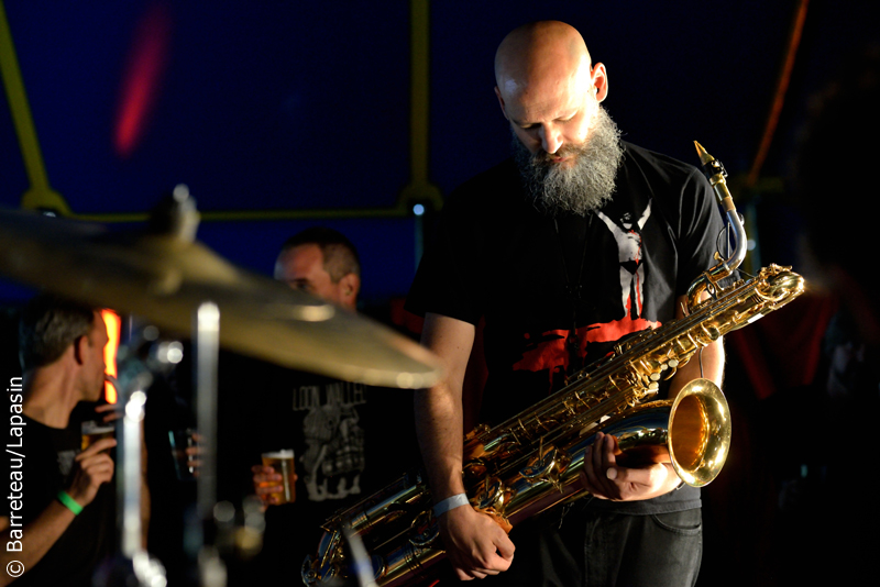 DEAD NEANDERTHALS en concert le 5 août 2017 à l'Absolutely Free Festival à Genk en Belgique.