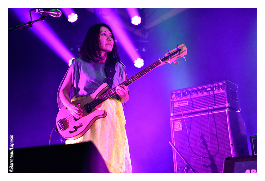 DEERHOOF le 1er août 2025 pendant l'Absolutely Free Festival à Genk en Belgique.