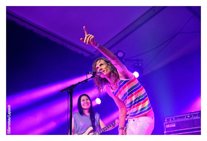 DEERHOOF le 1er août 2025 pendant l'Absolutely Free Festival à Genk en Belgique.