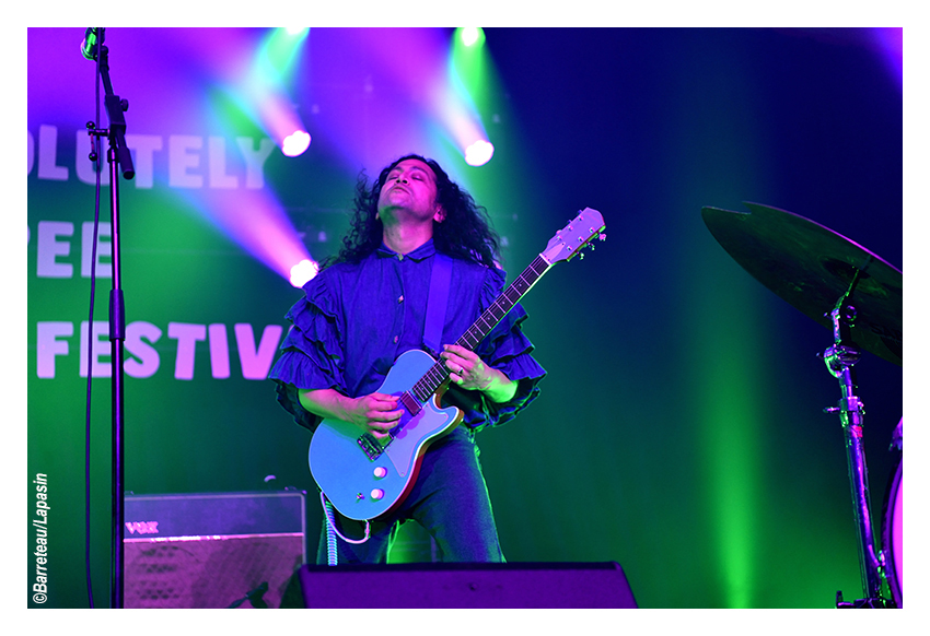 DEERHOOF le 1er août 2025 pendant l'Absolutely Free Festival à Genk en Belgique.