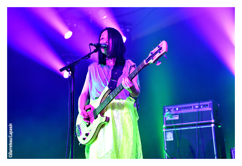 DEERHOOF le 1er août 2025 pendant l'Absolutely Free Festival à Genk en Belgique.