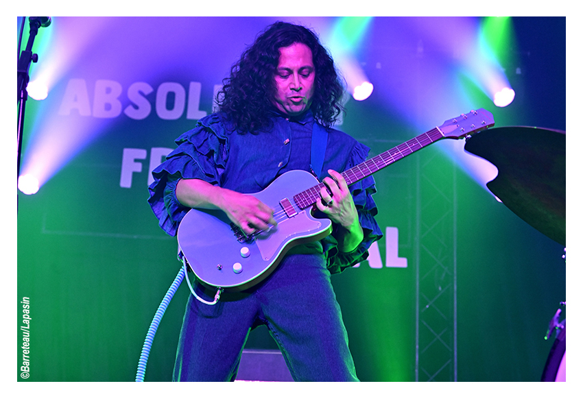 DEERHOOF le 1er août 2025 pendant l'Absolutely Free Festival à Genk en Belgique.