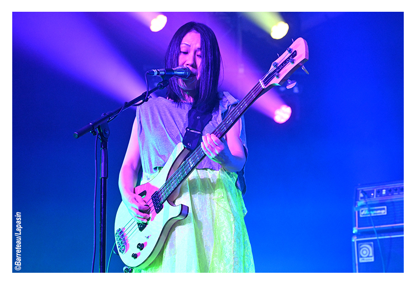 DEERHOOF le 1er août 2025 pendant l'Absolutely Free Festival à Genk en Belgique.