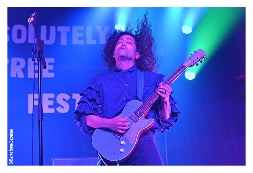 DEERHOOF le 1er août 2025 pendant l'Absolutely Free Festival à Genk en Belgique.