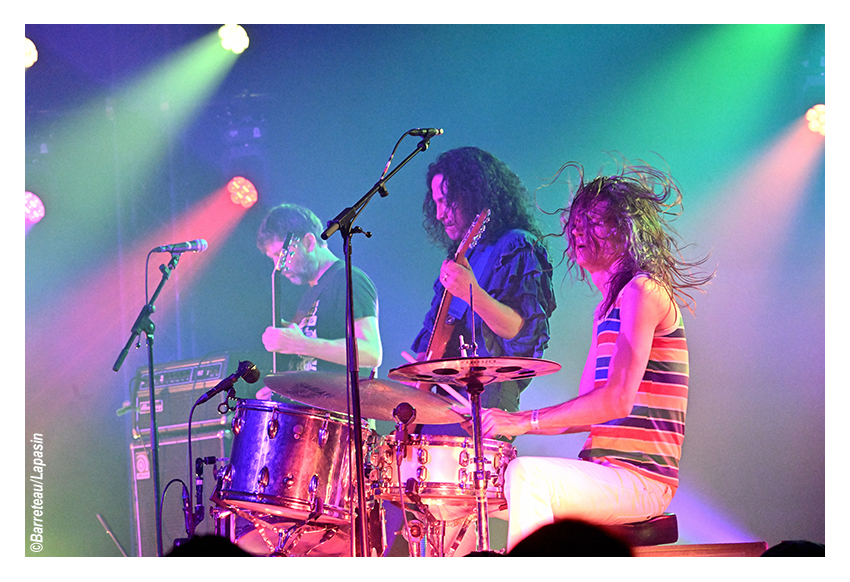 DEERHOOF le 1er août 2025 pendant l'Absolutely Free Festival à Genk en Belgique.