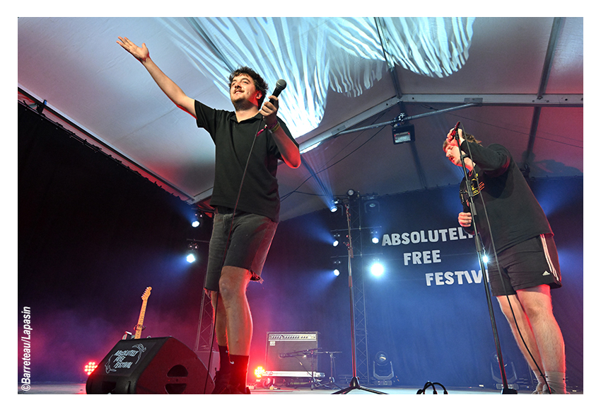 GETDOWN SERVICESle 02 août 2025 pendant l'Absolutely Free Festival à Genk en Belgique.