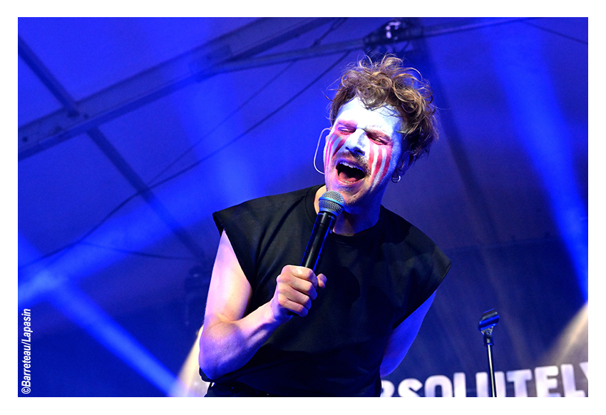 Jan VERSTRAETEN le 1er août 2025 pendant l'Absolutely Free Festival à Genk en Belgique.