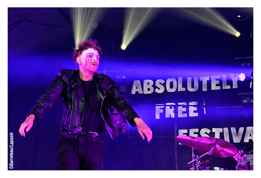 Jan VERSTRAETEN le 1er août 2025 pendant l'Absolutely Free Festival à Genk en Belgique.