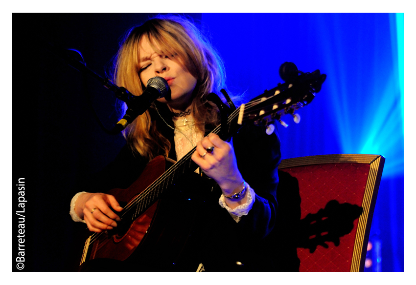 Jessica Pratt en concert aux ATP UK  le 29 novembre 2015 à Prestatyn au Royaume-Uni..