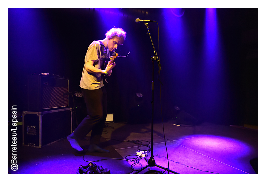 Kiran LEONARD en concert le 13 novembre 2022 au Sonic City à Courtrai/Kortrijk en Belgique