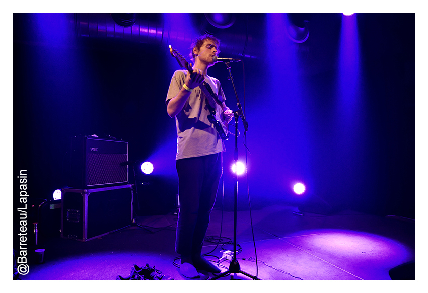 Kiran LEONARD en concert le 13 novembre 2022 au Sonic City à Courtrai/Kortrijk en Belgique