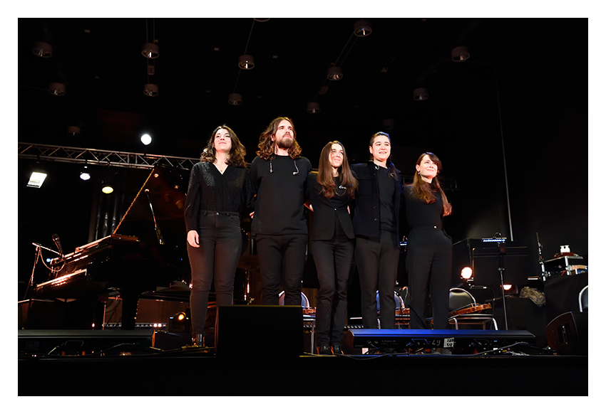 LAAKE en concert le 29 janvier 2023 au Conservatoire à Roubaix en France, pour le We Loft Music 