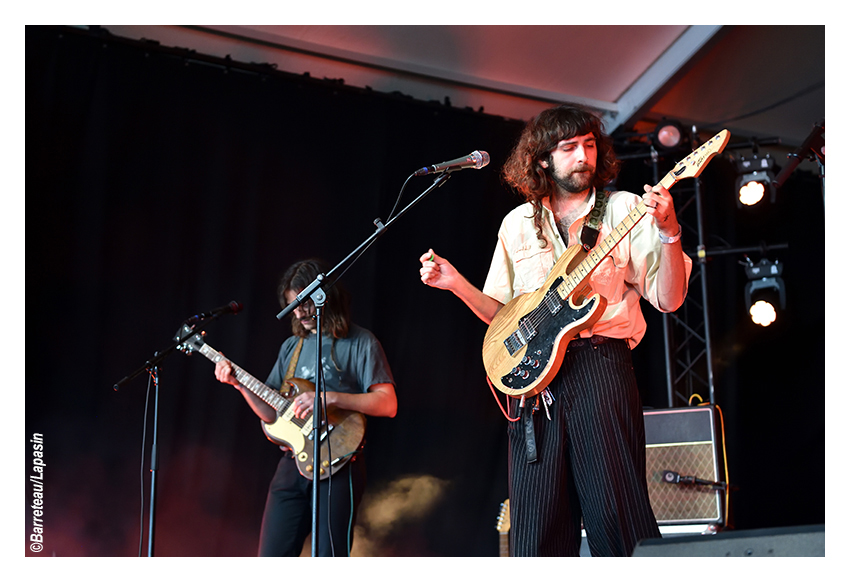 MOJO And The KITCHEN BROTHERS le 1er août 2025 pendant l'Absolutely Free Festival à Genk en Belgique.