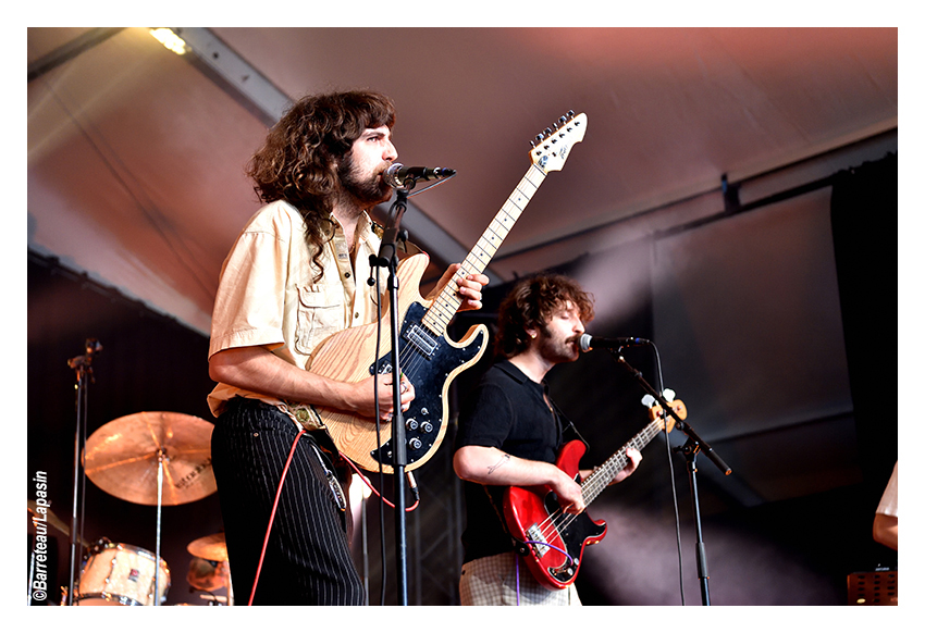 MOJO And The KITCHEN BROTHERS le 1er août 2025 pendant l'Absolutely Free Festival à Genk en Belgique.