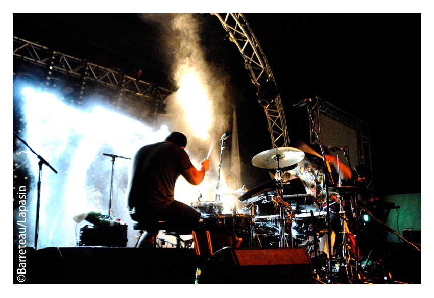 PAUS en concert le 29 novembre 2015 aux All Tomorrow's Parties/ATP UK à Prestatyn au Royaume-Uni.