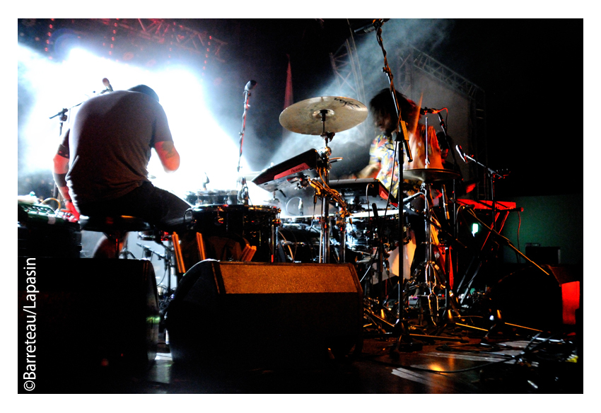 PAUS en concert le 29 novembre 2015 aux All Tomorrow's Parties/ATP UK à Prestatyn au Royaume-Uni.