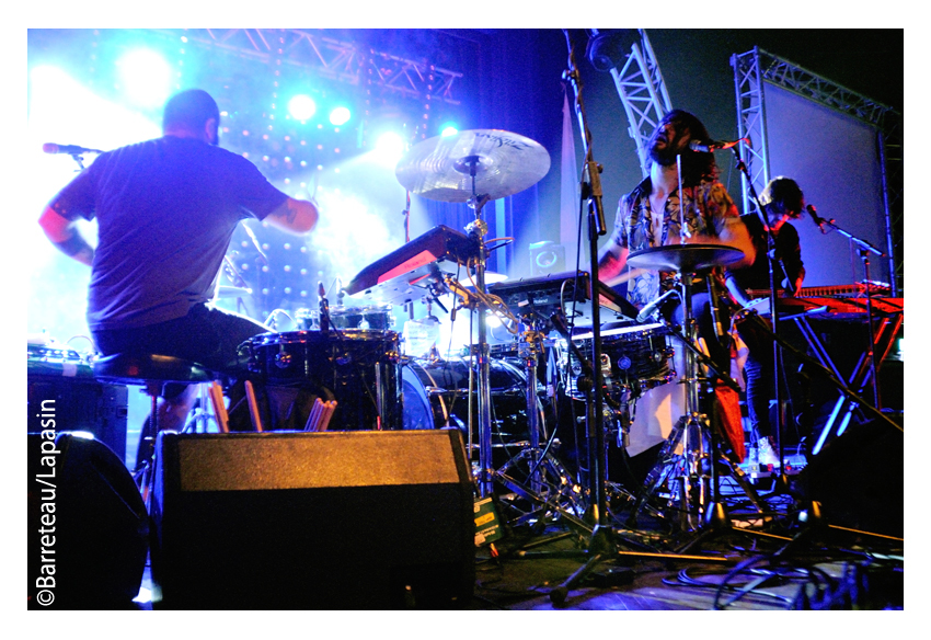 PAUS en concert le 29 novembre 2015 aux All Tomorrow's Parties/ATP UK à Prestatyn au Royaume-Uni.