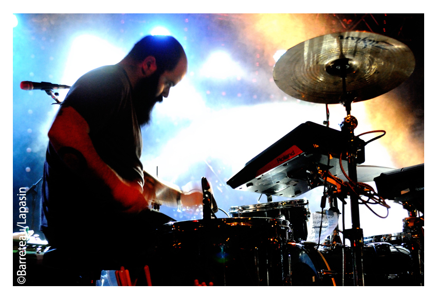 PAUS en concert le 29 novembre 2015 aux All Tomorrow's Parties/ATP UK à Prestatyn au Royaume-Uni.