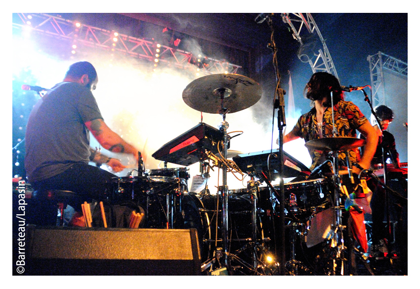 PAUS en concert le 29 novembre 2015 aux All Tomorrow's Parties/ATP UK à Prestatyn au Royaume-Uni.