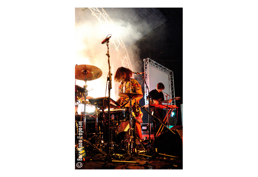 PAUS en concert le 29 novembre 2015 aux All Tomorrow's Parties/ATP UK à Prestatyn au Royaume-Uni.