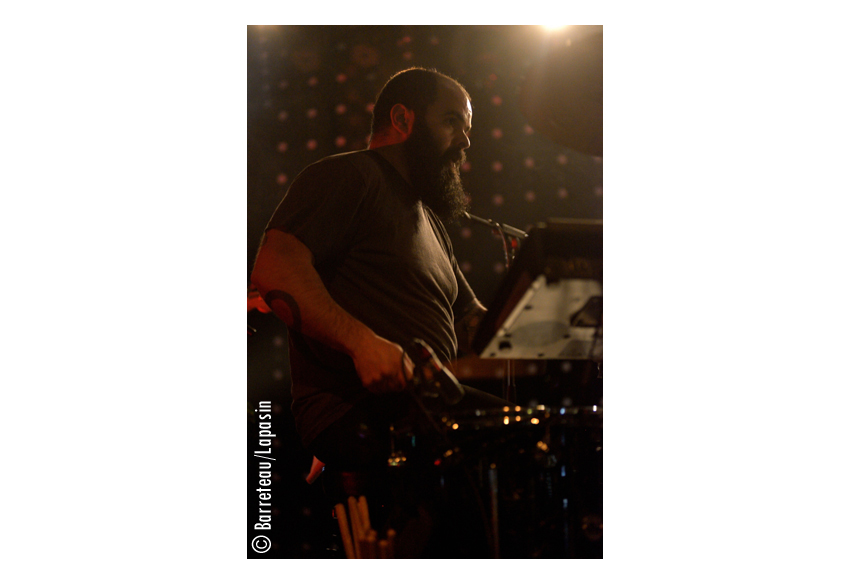 PAUS en concert le 29 novembre 2015 aux All Tomorrow's Parties/ATP UK à Prestatyn au Royaume-Uni.