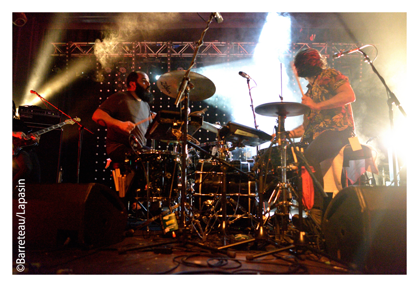 PAUS en concert le 29 novembre 2015 aux All Tomorrow's Parties/ATP UK à Prestatyn au Royaume-Uni.