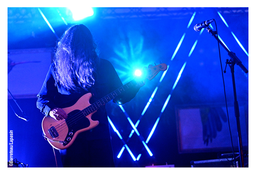 SUUNS le 02 août 2025 pendant l'Absolutely Free Festival à Genk en Belgique.
