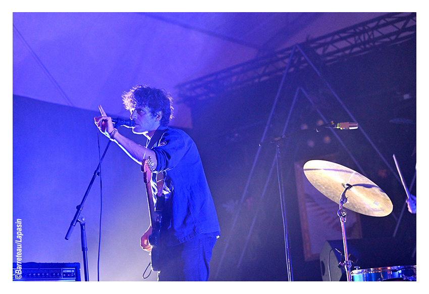 SUUNS le 02 août 2025 pendant l'Absolutely Free Festival à Genk en Belgique.