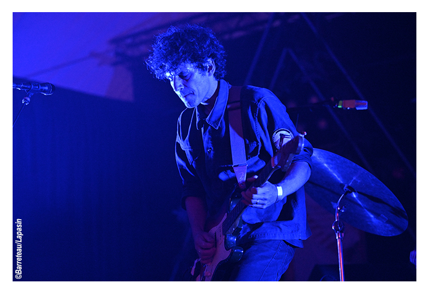 SUUNS le 02 août 2025 pendant l'Absolutely Free Festival à Genk en Belgique.